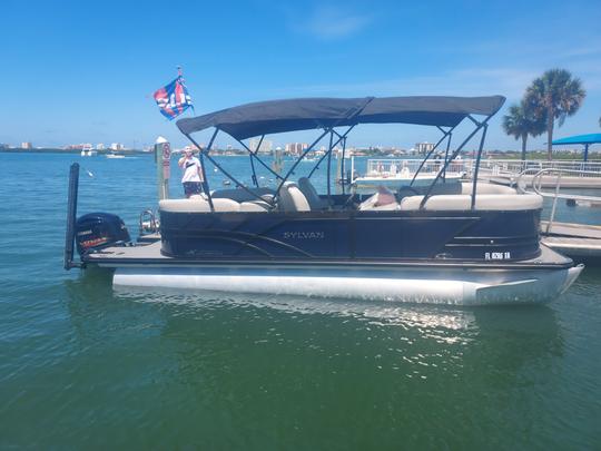 Sylvan Mirage x3 2022, 225 CV, combustible, incluida rampa para barcos Seminole