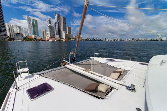 Charter 40' Cruising Catamaran In Cozumel, Mexico