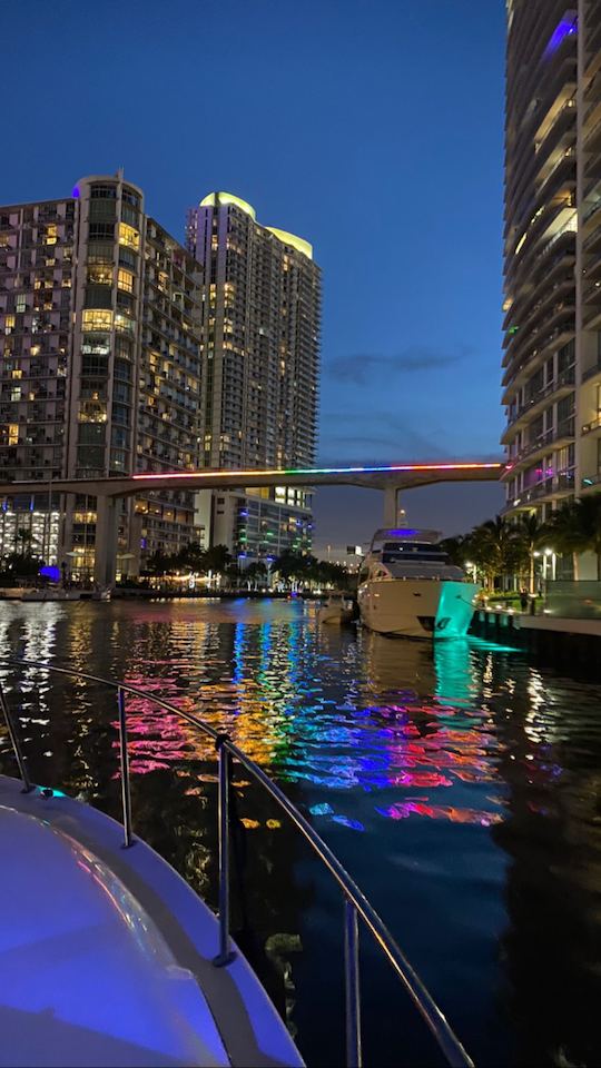 1 Hour free - Yacht in Miami: Sea Ray Sundancer 50ft