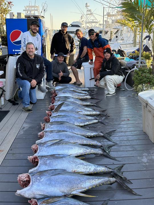 Sportfishing Charters Inshore / Offshore Tuna, Mahi, Stripers, Sea Bass, Fluke