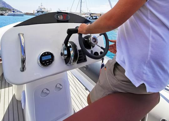 Enjoy a boat rental in Altea · 19ft RIB Xp 600