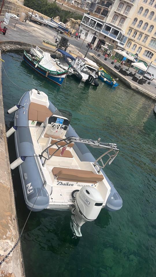  Self-Drive 24ft RIB Nuova Jolly 700XL - ZHAIKEN - Msida Marina Pieta Quay