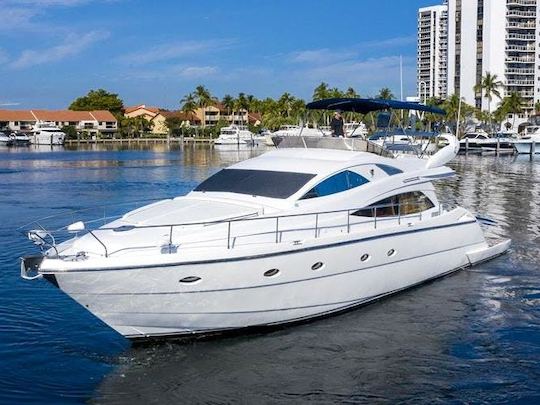 65FT WARRIOR FLYBRIDGE in Miami!!