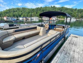 Pontón Viaggio Lago 25c en Norris Lake, Tennessee 