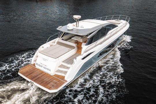 Alquiler del yate Azimut 51 Open Atlantis Motor Yacht en la Costa Azul, Francia