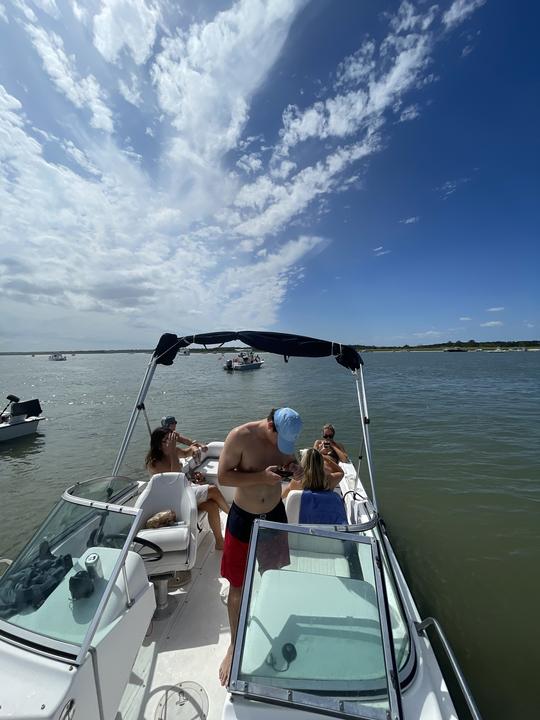 Barco de console duplo Boston Whaler! Motor de 200 HP. Diversão! 