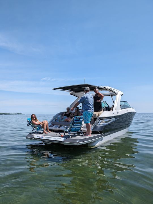 Location de yacht de luxe professionnel dans les lacs de Muskoka