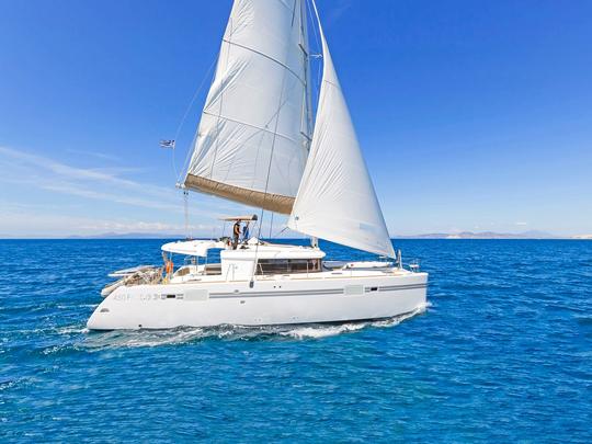 Lagoon 450F - Sailing catamaran for Cruise Kissamos Crete (Gramvousa-Balos)