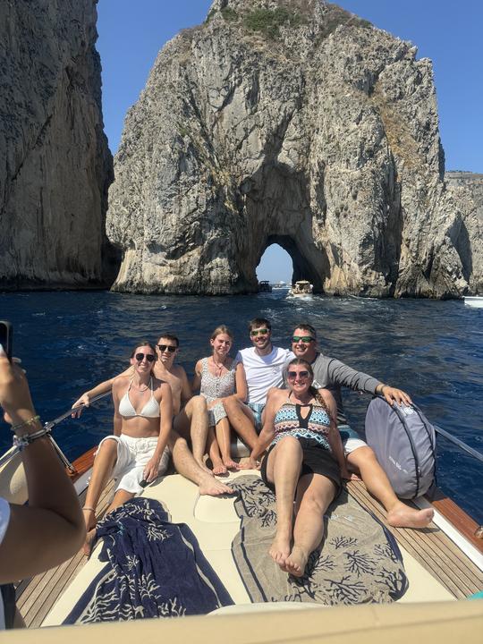 Private Boat Tour in Capri with expert qualified Skipper