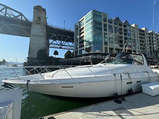 Aluguer de um dia de iate continental Chris Craft de 38 pés com capitão