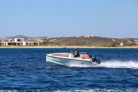 The Sailor's Ride 160e Center Console for 6 People in Paros, Greece