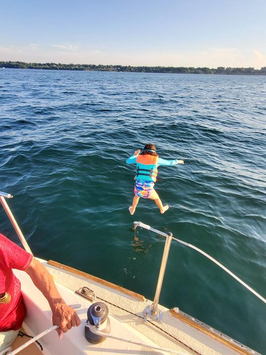 Voilier de 32 pieds pour une belle navigation sur le lac Érié (région de Cleveland) 