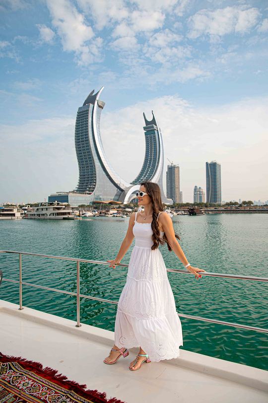 Luxury Houseboat Experience in Doha, Lusail, Qatar