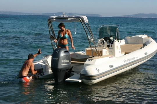 Capelli Tempest 700 RIB Rental in Cote d'Azur, France