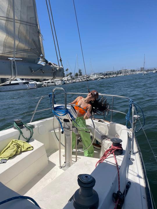 Increíble alquiler de velero privado en velero de 36 pies en Marina del Rey