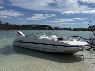 24ft Hurricane Deck Boat for Amazing Day in SWFL