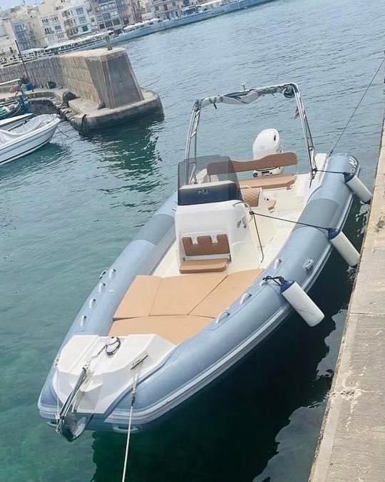  Self-Drive 24ft RIB Nuova Jolly 700XL - ZHAIKEN - Msida Marina Pieta Quay