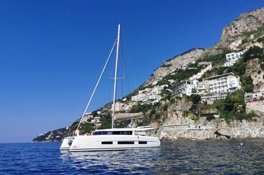 Aluguel de catamarã de cruzeiro Lublu Dufour 48 em Salerno, Campania