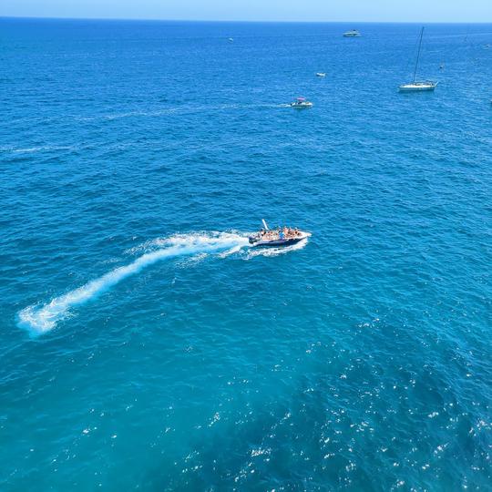 Polignano a Mare and Monopoli Emotion on board with apertize and swimming