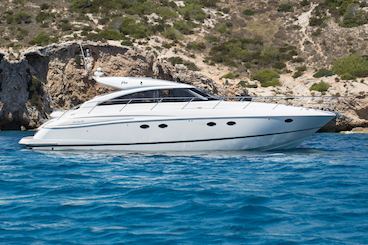 Motor Yacht Princess V53 MANBERO in Ibiza! Performance, elegance and comfort. 