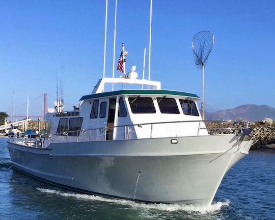 Yacht de croisière de 56 pieds pour grands groupes dans la baie de San Francisco !