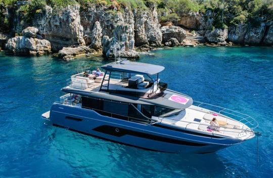 Luxury Prestige X60 Power Mega Yacht Rental in Cote d'Azur, France