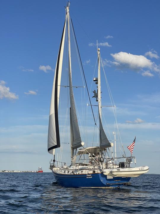 Sail Away on Our Passion: Your 42-Foot Pearson for a Day or Weekend Adventure