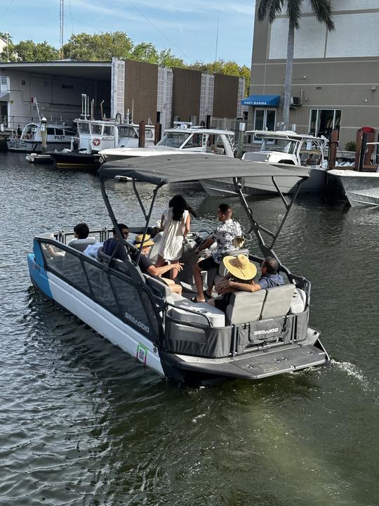 Novíssimo de 21 pés Aluguel de switches Seadoo em Pembroke Pines/Gas incluído