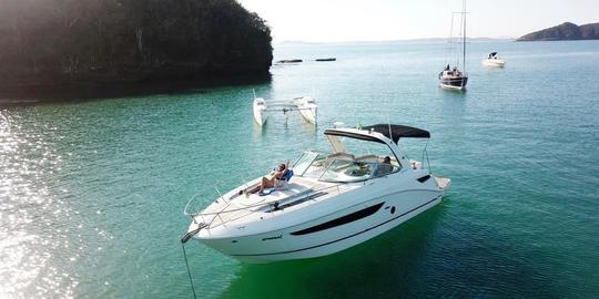 Location de yacht à moteur Searay de 37 pieds à Búzios, Rio de Janeiro, Brésil