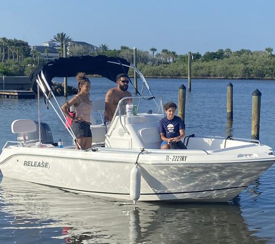 Pêche 🐠 et divertissement 🍾 Bateau à console centrale St. Augustine