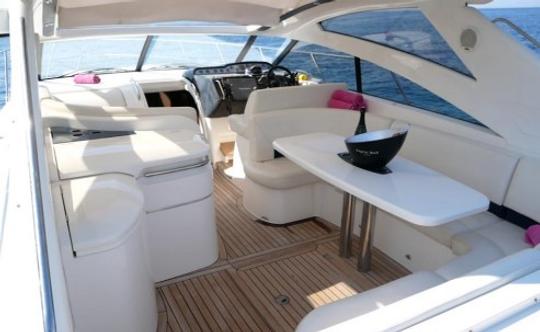 Princess V48 Sport Motor Yacht Rental in Cote d'Azur, France 