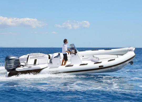 Maxi Rib Ranieri  8 mt 250 HP to Milazzo Sicily