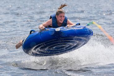 Donut Tube Ride in Negombo, Sri Lanka