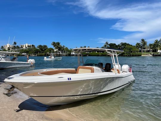 The Chris Craft CC 30' Sand Bar Queen of Fort Lauderdale, FL.