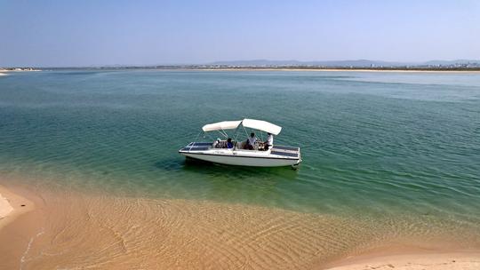 Passeio de barco privado na Ria Formosa saindo de Faro