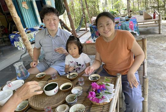 Isla Thieng Lieng en lancha motora