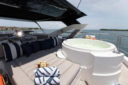 💎 Anúncio Premium - 76 Sunseeker Yacht + Jacuzzi nas Bahamas