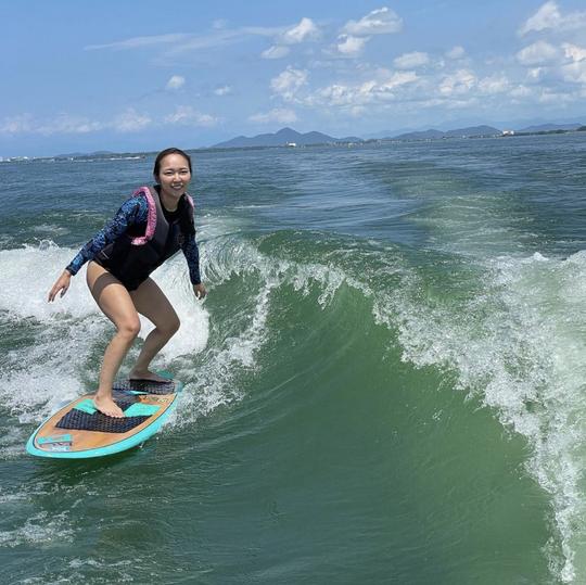 ¡¡Wakesurf en el lago Biwa!! ¡A solo 25 minutos de Kioto!