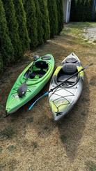 Two recreational kayaks for rent