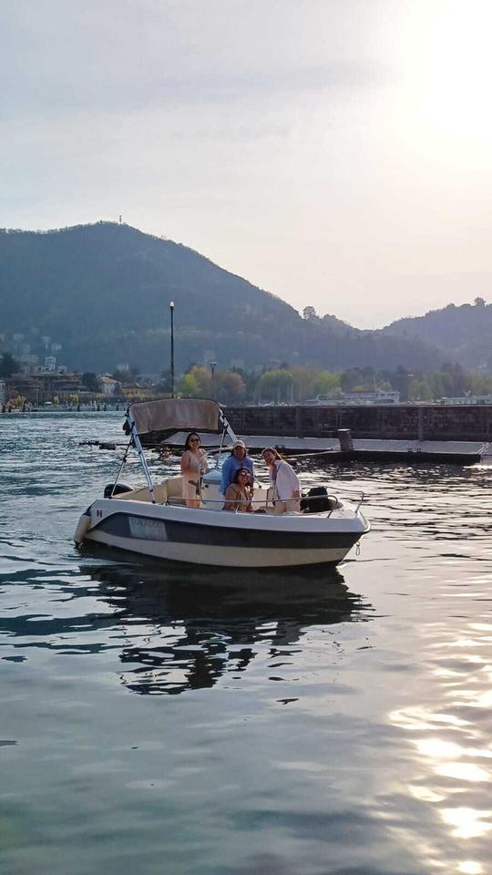 Location de bateau sur le lac de Côme 3 HEURES - 3h 