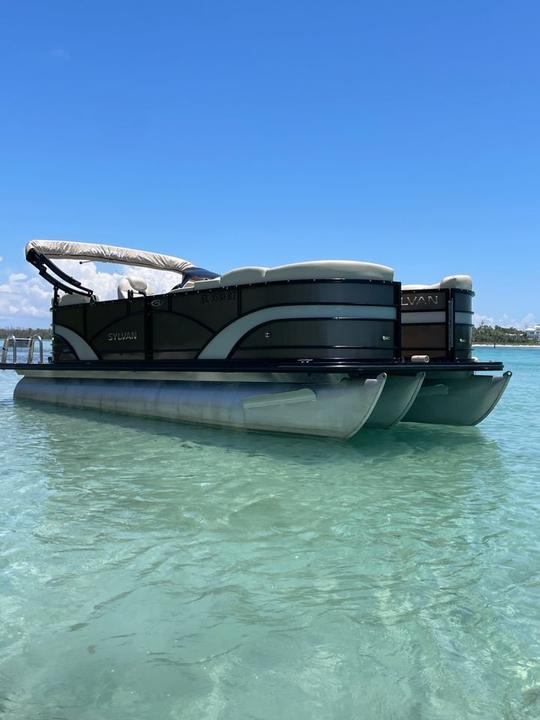 Aluguel de barcos TripOntoon de LUXO de 24 pés com o melhor preço no sudoeste da Flórida. Capitão Avail