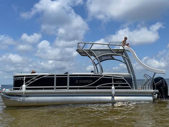 2024 Double Decker Pontoon Boat Available  *With Water Slide* in Fort Walton