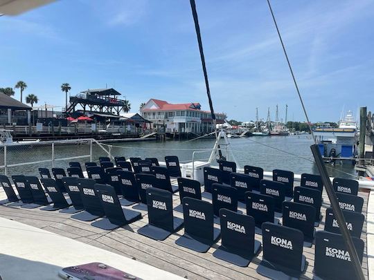 Private Events Charleston's Luxury 50ft Catamaran w/Bar Party Sail