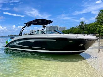 29' SeaRay SDX Party Boat in Miami w/ 1 Hour Free Promo Available!