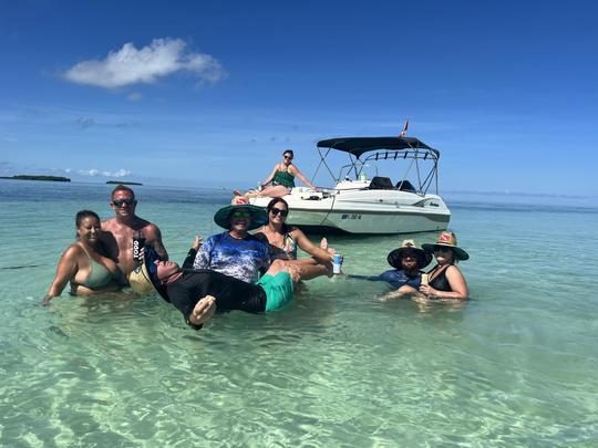 Aventure privée en bateau à Key West | Des bancs de sable et plus encore !