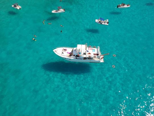 Boat trip to Lampedusa with lunch on board