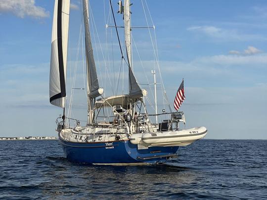 Martha's Vineyard Private Sailing a bordo do veleiro Pearson de 42 pés