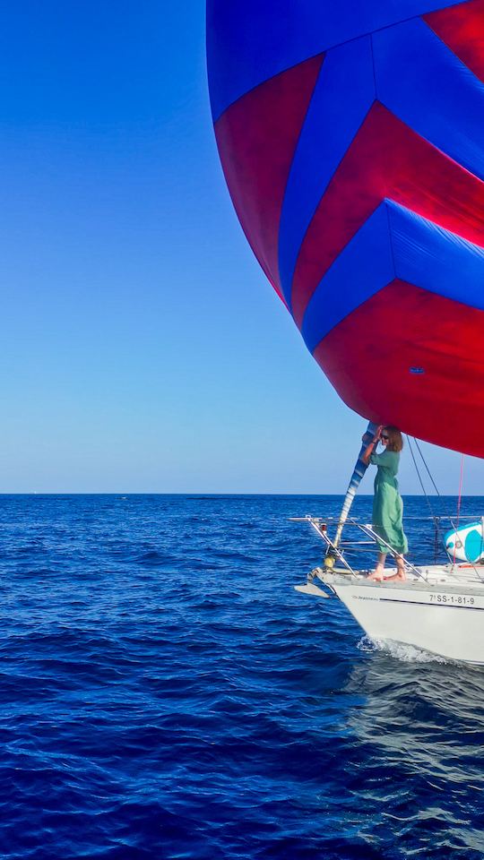 Aventura à vela no veleiro Jeanneau Sun Rise 35'