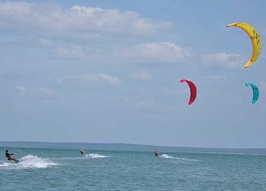 Kite Surfing in Kalpitiya, Sri Lanka