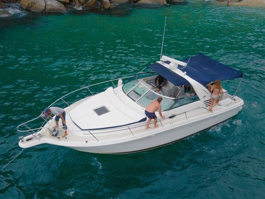 SANTA ELISA | Iate a motor Nice Sea Ray de 36 pés para cruzeiro 